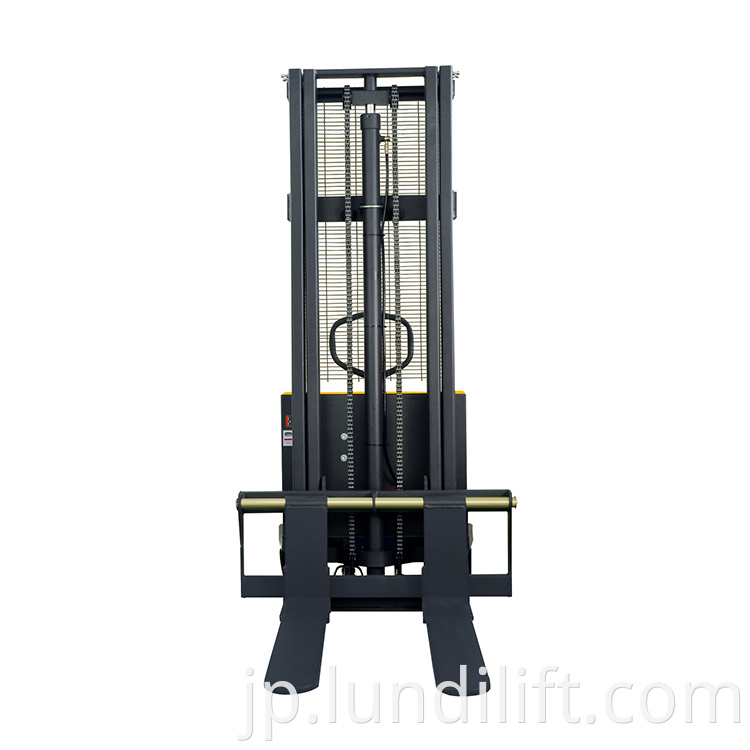 Stacker Used In Small Warehouse